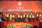 More than 590 firms receive Vietnamese High-Quality Goods awards