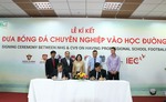 Nguyen Hoang Group collaborates with CV9 Academy to train students in football