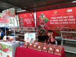 Son La strawberry and farm produce 2019 launched in Big C Ha Noi