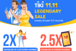 Tiki's annual November 11 promotion sees sales skyrocket