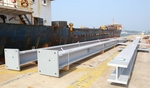 Local manufactured steel structure exported to Brunei