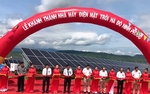 One more solar power plant inaugurated in Ninh Thuan