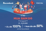 Sacombank cardholders get special offers for ‘Red Sale Carnival’ at Vincom malls