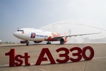 Vietjet receives its first wide-body aircraft of A330