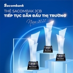 Sacombank wins JCB card awards for 5th straight year