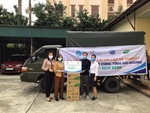 Dutch Lady, Yomost and Frisco donate milk to outbreak-hit Hai Duong Province