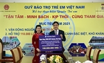 Shinhan Bank supports children affected by Covid-19 in Hai Duong