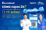 Sacombank launches 24/7 interbank money transfer service using VietQR code