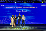 Home Credit receives the Visa Award for third year in a row