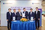 Shinhan Life Vietnam, Shinhan Vietnam Finance Company sign partnership