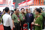 International exhibition on fire safety, rescue, smart building opens in HCM City