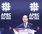 President calls for business support at APEC CEO Summit 2023