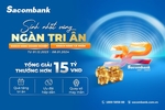 Sacombank rolls out promotions to thank customers on 32nd birthday
