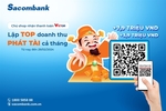 Sacombank to reward merchants accepting payment via VietQR