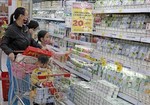 April’s consumer price index down 0.34% on month