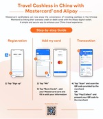 Mastercard, Alipay offer international travelers another cashless payment option in China