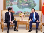 Deputy PM meets leader of Japan's MOECO company