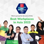 Schneider Electric named one of Asia’s Best Workplaces 2023