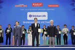 Shinhan Life Vietnam receives the 2024 Golden Dragon Award