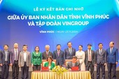 Vingroup and Vĩnh Phúc sign deal to boost green transformation initiatives.