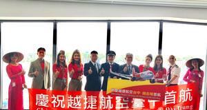 Vietjet launches HCM City-Taichung route