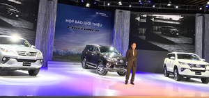 New Fortuner launches in Viet Nam