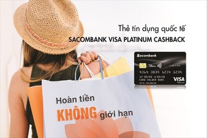 Sacombank launches Visa Platinum Cashback credit card