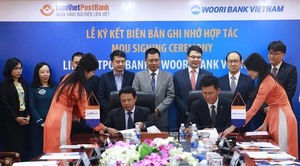 LienVietPostBank and Woori Bank Việt Nam promote co-operation