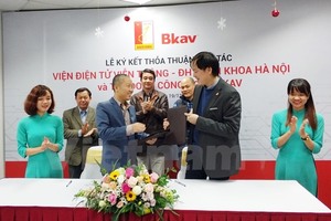 Bkav inks agreement with technology university
