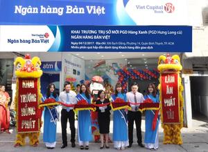 Viet Capital Bank shifts transaction office in HCM City