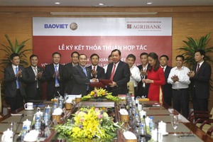 Agribank and Bao Viet sign co-operation agreement