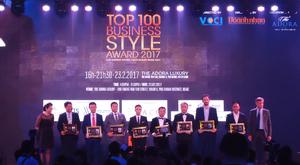 Top 100 business style awards given