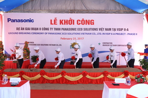 Panasonic expands factories in Binh Duong
