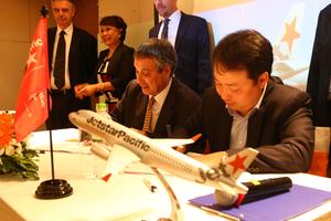 Budget airline and Air France agree on spare parts and accessories