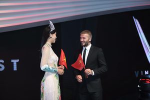 David Beckham kicks off Vietnam's first car range