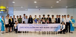 Busan-Da Nang direct flight opens