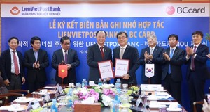 LienVietPostBank and BC Card promote digital banking