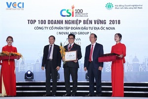 Novaland named top 100 sustainable companies