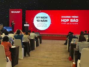 Sharp targets 135 per cent growth