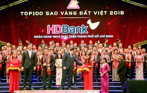 HDBank won Vietnam Gold Star award for 2018