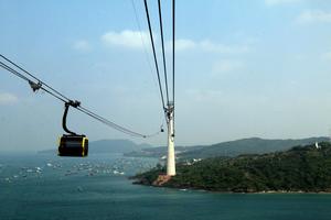 World’s longest sea cable car route launched in Kien Giang Province