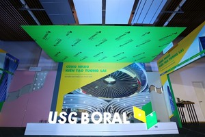 USG Boral VN launches new lightweight material solutions