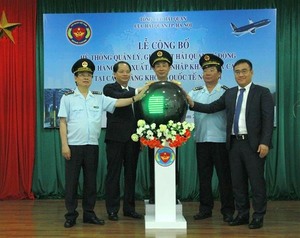 Automated customs system at Noi Bai Airport launched