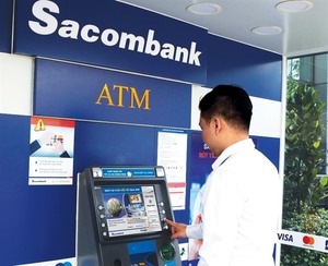 Sacombank ATMs offer free overseas remittance to customers