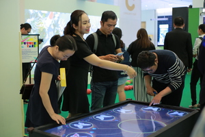 HCM City mall’s futuristic expo for kids