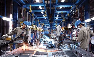 Industrial growth soars in first four months