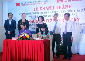 New Business Incubator office inaugurated in Soc Trang