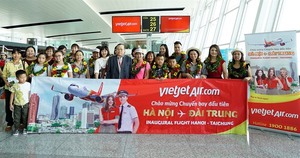 Vietjet launches Ha Noi-Taichung route
