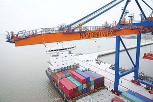 Nam Dinh Vu deep-water port records high productivity