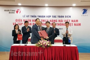 VNPT and Maritime Bank sign comprehensive co-operation agreement